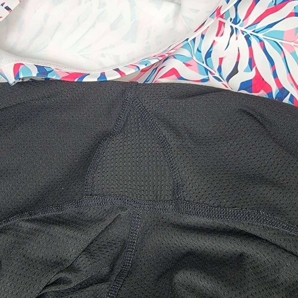 Moteepi Tropical Palm Leaf Athletic Skort Women's Size Large Tennis Golf - Picture 7 of 10
